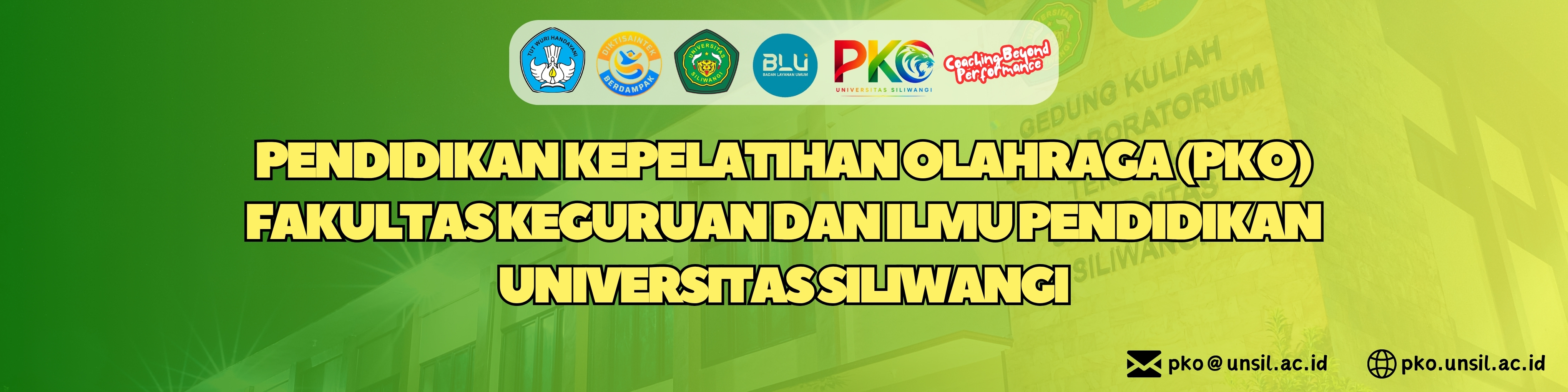 Banner Utama Prodi PKO Unsil